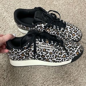 New Reebok animal print sneakers!